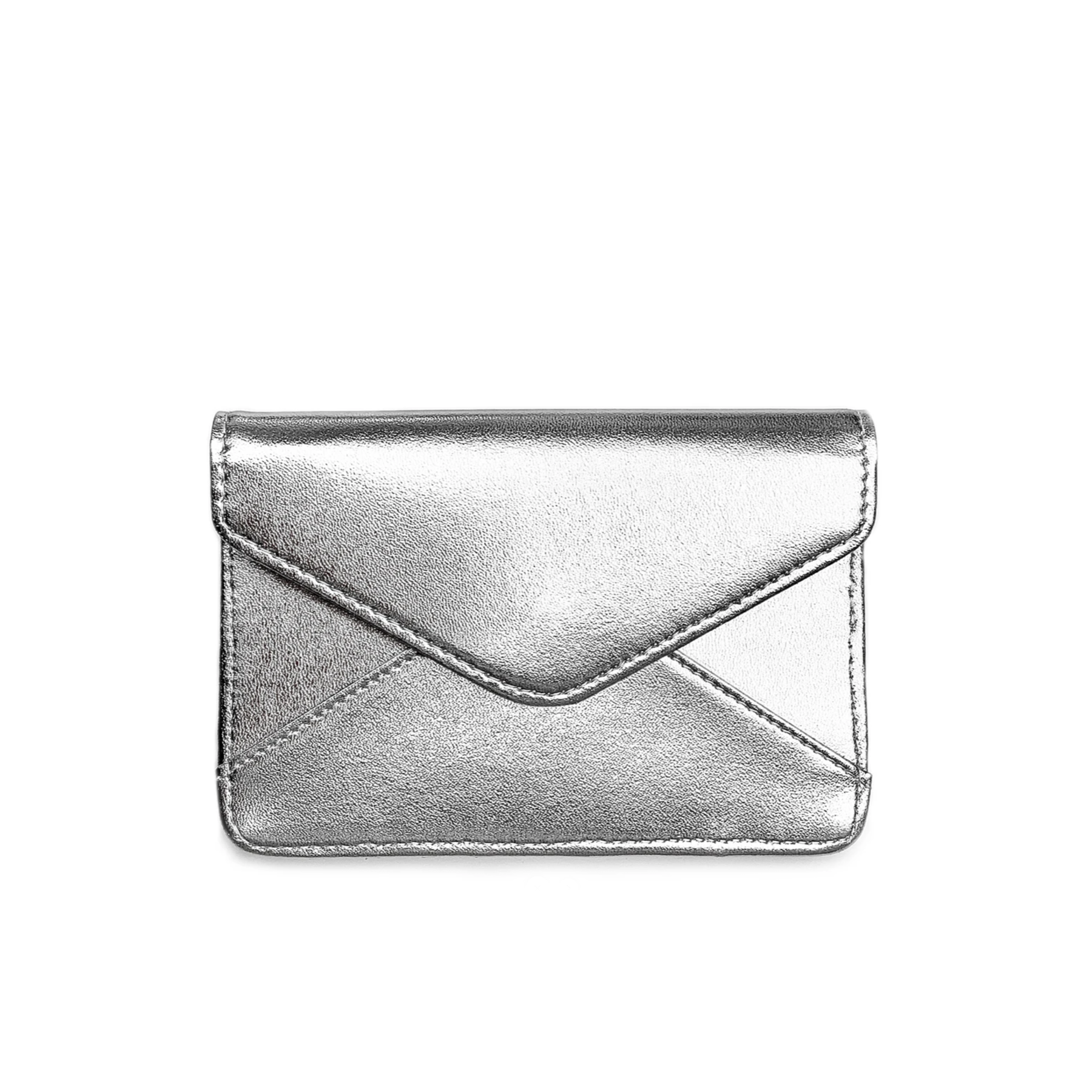 Mini Wallet - Silver – Seventh Vegan